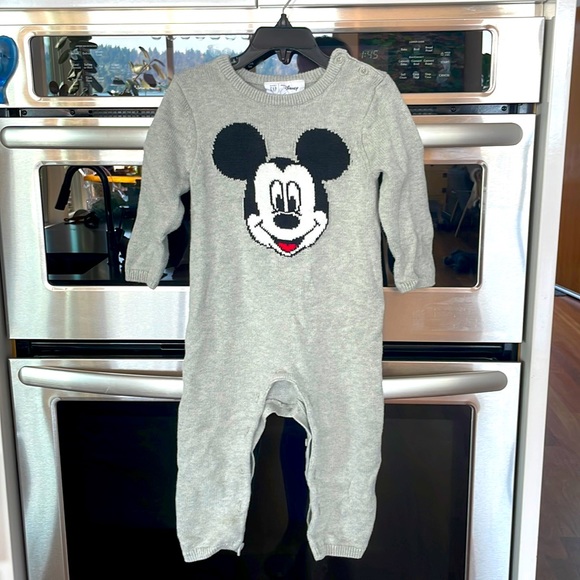 Mickey Mouse classic Disney for Gap knit playsuit - Picture 2 of 8